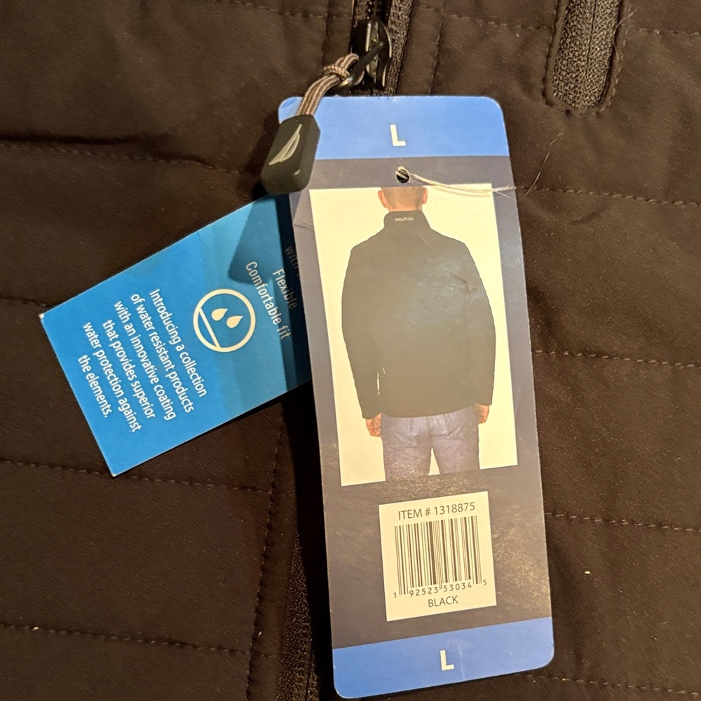 Nautica Men's Black Puffer Jacket - Picture 3 of 10